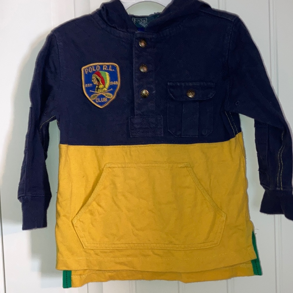 Boys Polo Rugby Hoodie
